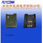 1000mΩ Feets SIM Push Pitch 5.25 LCP Card Connector for sale