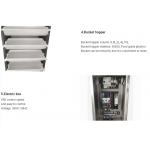 Cookies Biscuits Transport Z Bucket Conveyor CE Certification