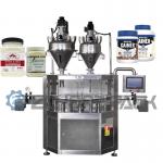 Double Head Milk Bottling Machine AC 380V 50 60Hz Food Packing for sale