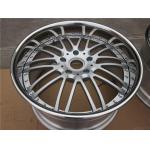 BFL26 3 piece forged wheels for porsche Panamera Anodized silver wheels design for vellano for sale