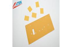 China Manufacture Silicone Thermally Conductive Electrical Insulator For Handheld Portable Electronics supplier
