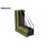 Silding / Casement Aluminum Window Extrusion Profiles Customized Metal Window Frames for sale