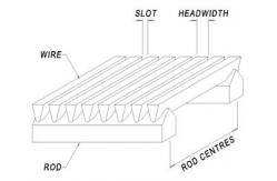 China Johnson Wedge Wire Screen Profile V Wire Continuous Slot Panel Wastewater Applied supplier