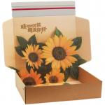 Folders Corrugated Cardboard Shipping Box Double Sided Tape for sale
