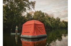 China En71 ASTM Advertising Inflatable Tent On Lake Customized Logo Printing supplier
