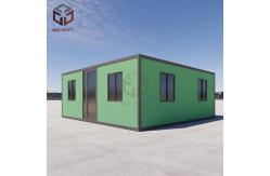 China Galvanized Steel Flat Pack Folding House 20ft Expandable Container Home supplier