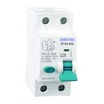 Electrical type 2P(1P+N) 6KA Series RCBO 36mm width  Residual Current Circuit Breaker with overload current protection for sale