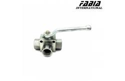 China High Pressure High Temperature Threeway Valve Ball Valve supplier