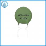 Degaussing MZ71 18OHM Ceramic PTC Thermistor 7.5MM Positive Coefficient Thermistor for sale