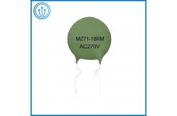China Degaussing MZ71 18OHM Ceramic PTC Thermistor 7.5MM Positive Coefficient Thermistor supplier