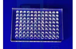 China Quartz Precision Glass Machining Hemagglutination Plate SIO2 96 Well supplier