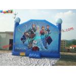 Popular Frozen Inflatable Bouncer Slide , Inflatable Frozen Castle Combo Slide for sale