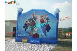 China Popular Frozen Inflatable Bouncer Slide , Inflatable Frozen Castle Combo Slide supplier