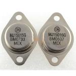 MJ15015 MJ15016 NPN Transistor PNP Bipolar Transistor MJ15015G 120V 15A 6MHz 180W Through Hole TO-204 (TO-3) for sale