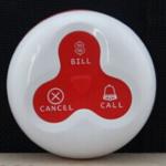 China 6 colors for choose SUPPORT CUSTOMIZATION Silica gel key wireless call Button for sale
