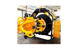 China High Speed Hydraulic Pipe Groove Machine on Field Pipeline Construction Equipment supplier