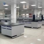 Customized Lab Workbenches with Casters Drawers Shelves Storage Lockers for sale