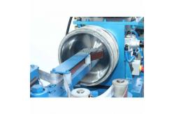 China Automatic Stainless Steel Utensils Polishing Machine Double Head For Internal External supplier