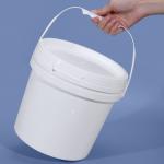 Transparent Plastic Storage Bucket With Handle Capacity 0.2L-20L for sale