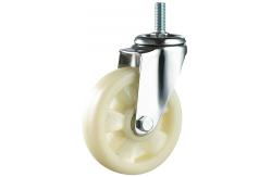 China 3/4/5 Inch Thread Stem PP Furniture Caster Wheel supplier