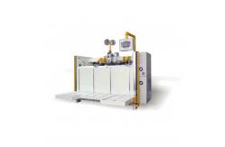 China Pneumatic Driven Carton Folding Gluing Machine , Semi Automatic Box Folder Gluer Machine supplier