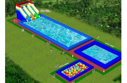China Outside Kids  Inflatable Water Park With ASTM CE UL Certificate supplier
