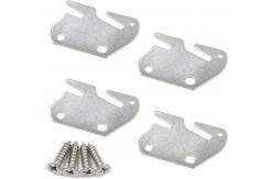 China 10 Hook Plates for Wooden Beds Frame Bracket Headboard Footboard Replacement Stocked supplier