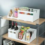 180mm Seasoning Plastic Cupboard Storage Boxes Kitchen Plastic Storage Organizer for sale
