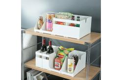 China 180mm Seasoning Plastic Cupboard Storage Boxes Kitchen Plastic Storage Organizer supplier