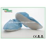 Skid Resistant PP CPE Disposable Shoe Cover With NPVC Sole