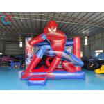 Commercial Grade Spiderman Theme Inflatable Bouncy House Castle Jumping House for sale