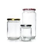 Top Quality 6Oz 8Oz 12Oz  Freezing Glass Jar With Airtight Aluminum Lid