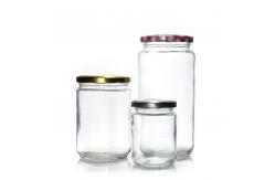 China Top Quality 6Oz 8Oz 12Oz  Freezing Glass Jar With Airtight Aluminum Lid supplier
