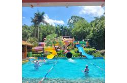 China Factory Theme Park Commercial Water Slides Large Water Bowl Slide supplier