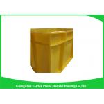 Agriculture Stackable Plastic Storage Containers , Durable Euro Stacking Boxes 610 * 420 * 150mm
