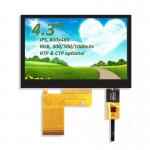 4.3 Inch TFT LCD Monitor RGB 800X480 ST7282 Drive IC Full View TFT LCD Module for sale