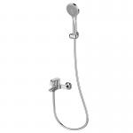Brass Hand Shower Wall Hung Chrome Bathroom Rain Shower Faucet Sanitary Ware Accessories for sale