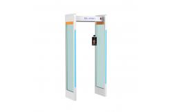 China Temperature Measuring and Face Recognition Security Check Gate supplier