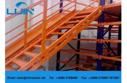 China Display Pallet Rack Mezzanine Systems Heavy Duty / Medium Duty Bottom Shelf supplier