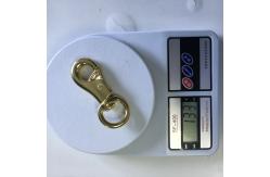 China Swivel Eye Brass Snap Hook Round Eye Bolt Snap Hook Tie Snap Hook supplier