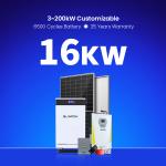 Solar Panel Power System 15Kva 16KW 18KW Complete Home Hybrid Solar PV Energy System for sale