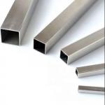 Hot Rolled Seamless 316 Stainless Steel Hollow Square Pipe Tube Brush Polish for sale