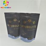 Small MOQ Custom Coffee Bean Bag Pouch Matt Black Bags For Packaging Plastic Pouch Paper Bag for sale