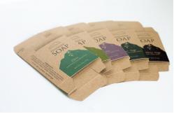 China Custom Soap Boxes Biodegradable Eco Friendly Foldable Kraft Paper Box supplier