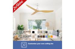 China 52 Modern DC Ceiling Fan with ABS Wood-Look ABS Blades supplier