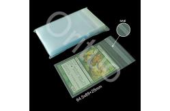 China Mtg Pokemon Trading Card Sleeve Resealable 64x89mm Precise Fit Inner Sleeves supplier
