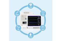 China AC/ DC Visual And Audible Alarms Multi Parameter Patient Monitor 15 Inch supplier