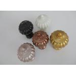 Adjustable One Inch Black Curtain Pole Finials for sale