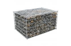 China Hot Galvanized Gabion Basket Stone Cage for River Bank Protection Easily Assembled supplier