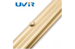 China Gold Coating Twin tube halogen Infrared Heating Lamp supplier